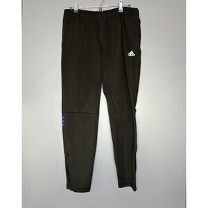 Adidas Response Pants Mens Large Black Climalite Running Track Joggers AJ2847